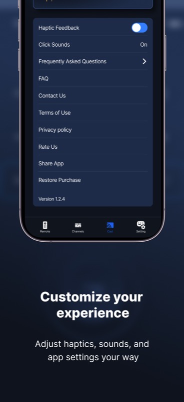 AsRemote touchpad mode