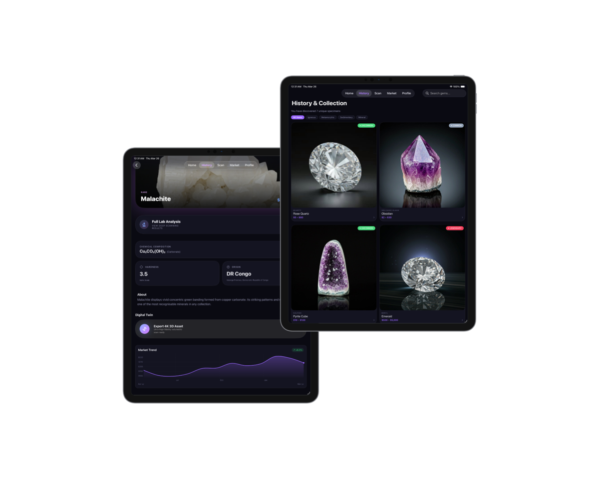 AS Rock ID iPad experience