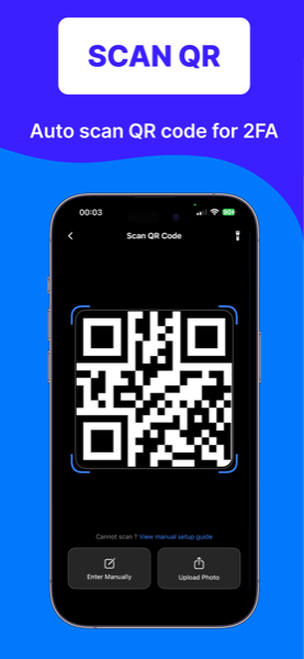 Auth Kit password vault screen